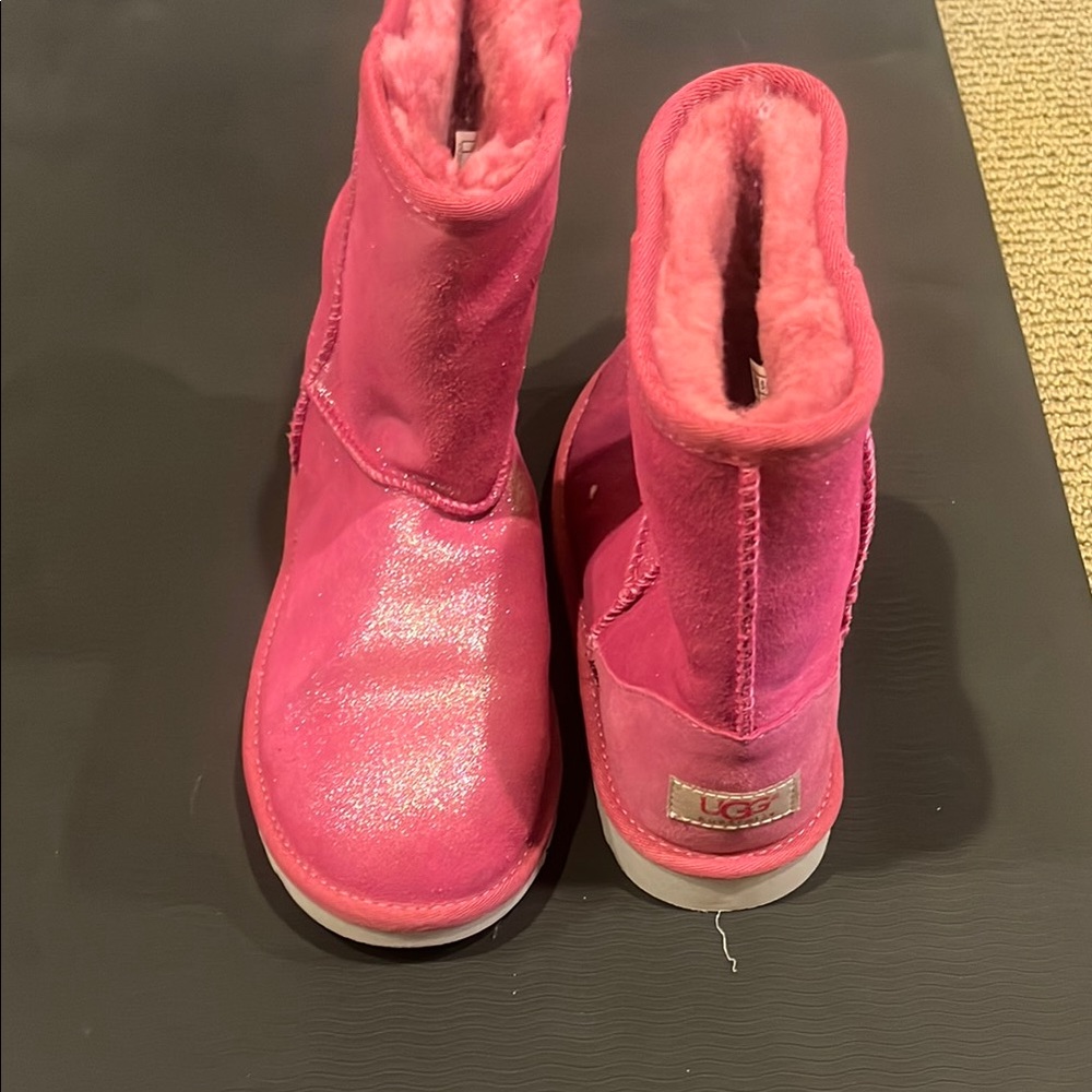 UGG Pink Sparkle Boots
